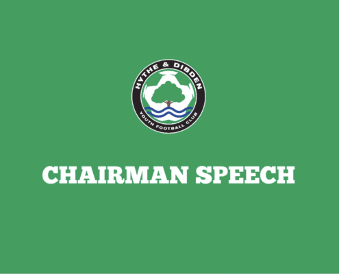 chairman speech
